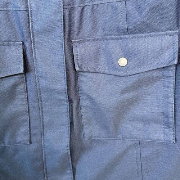 Columbia Here And There Trench Jacket Women's Small Omni Wick Rain Coat Blue - Picture 8 of 16